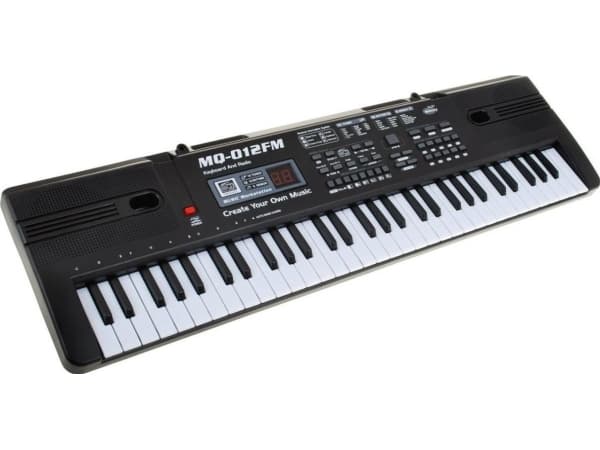 Tastatur med læringsfunksjon for barn fra 5 år og oppover Mikrofon + opptaksradio - Modellnr. 012