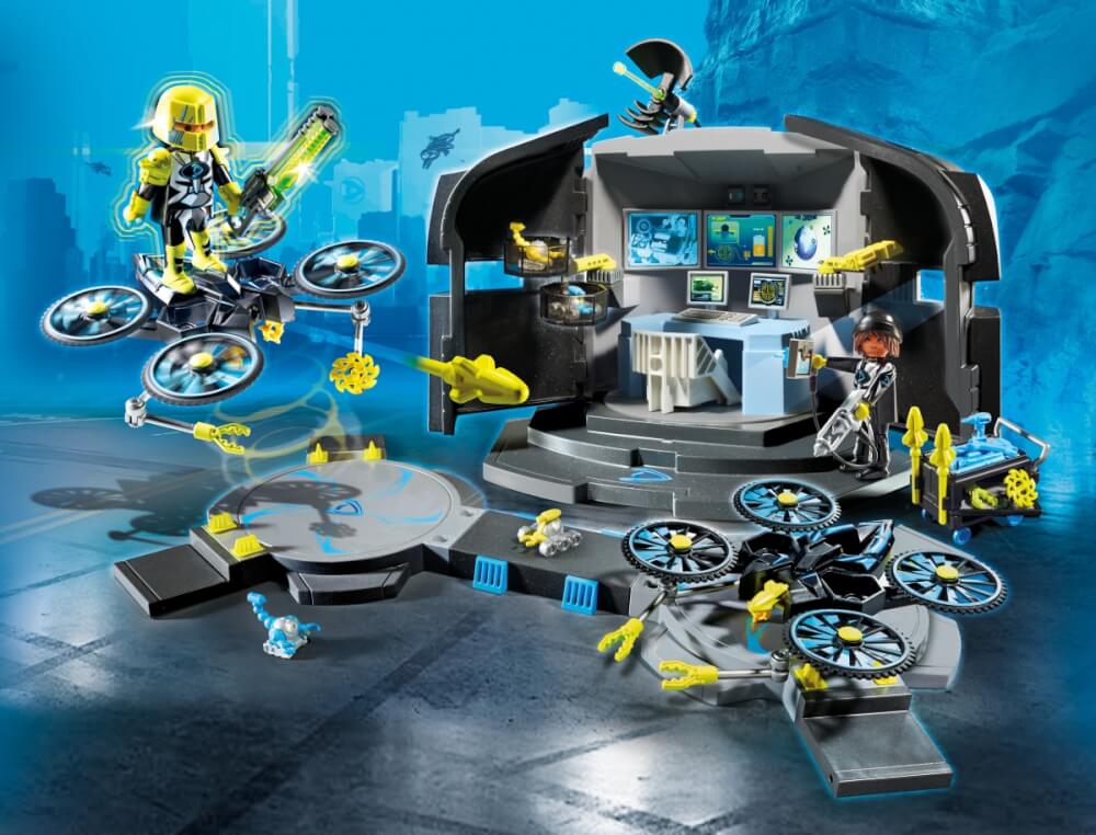 PLAYMOBIL 9250 Dr. Drone's Command Center