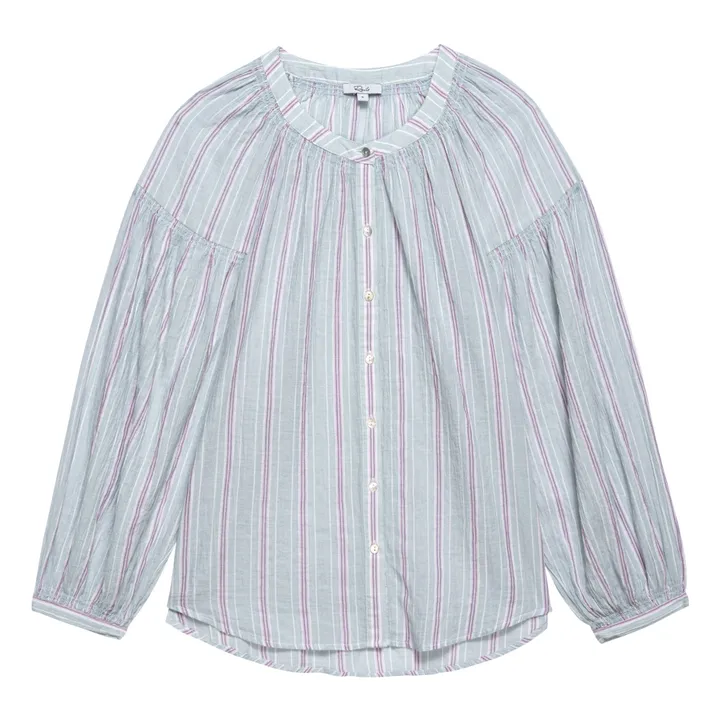 Rails Blouse Kenlie Rayures | Bleu ciel
