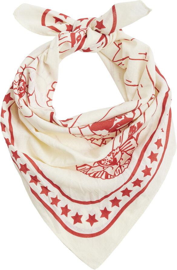 Hay HAY Dogs Scarf-55 x 55-Off-white