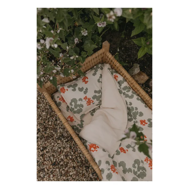 garbo&friends Parure de lit Pelargonium | Vert