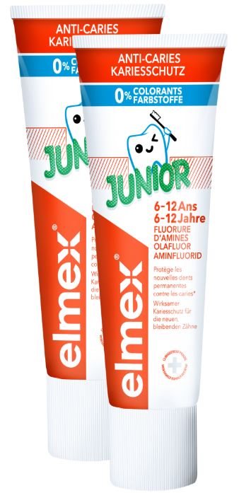 ELMEX JUNIOR Zahnpasta Paste Duo Tb 75 ml