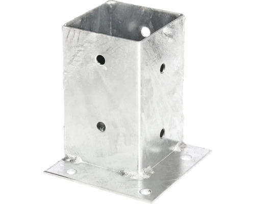 Schroefhuls voor hoekmontage, 91 x 91 x 150 mm, thermisch verzinkt