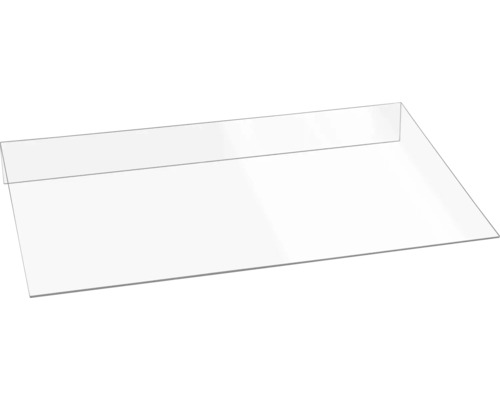 Wolfa lichtschachtafdekking, vast acrylglas, voor lichtschacht 101x43 cm (afmetingen afdekking 110x54 cm)