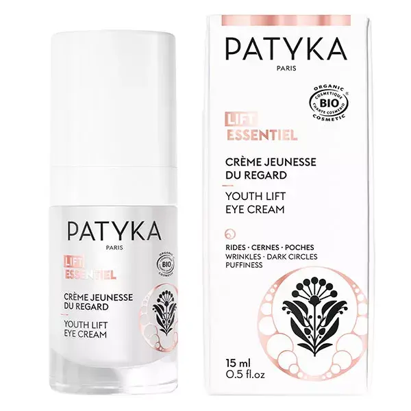 Patyka Lift Essentiel Creme Orgânico para Olhos Rejuvenescedores 15ml