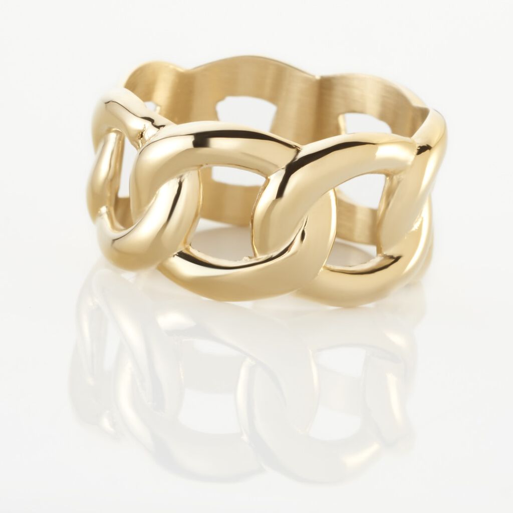 Bague Aissata Acier Dore