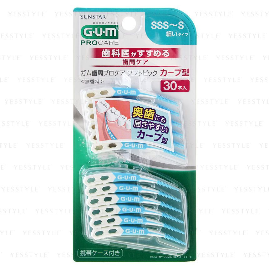 Sunstar - Gum Pro Care Interdentale Borstel Curve