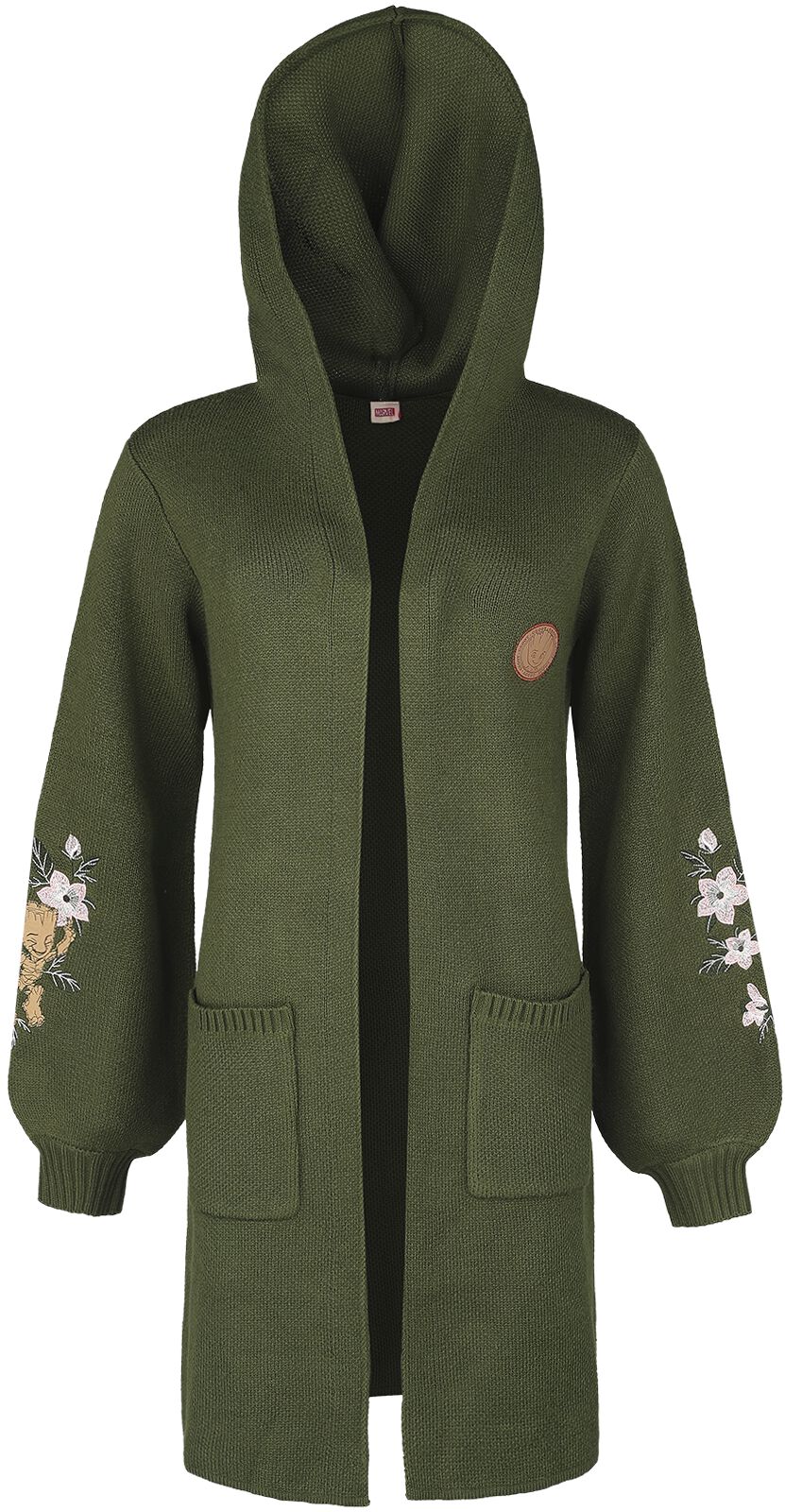 Groot Floral | Les Gardiens De La Galaxie Cardigan