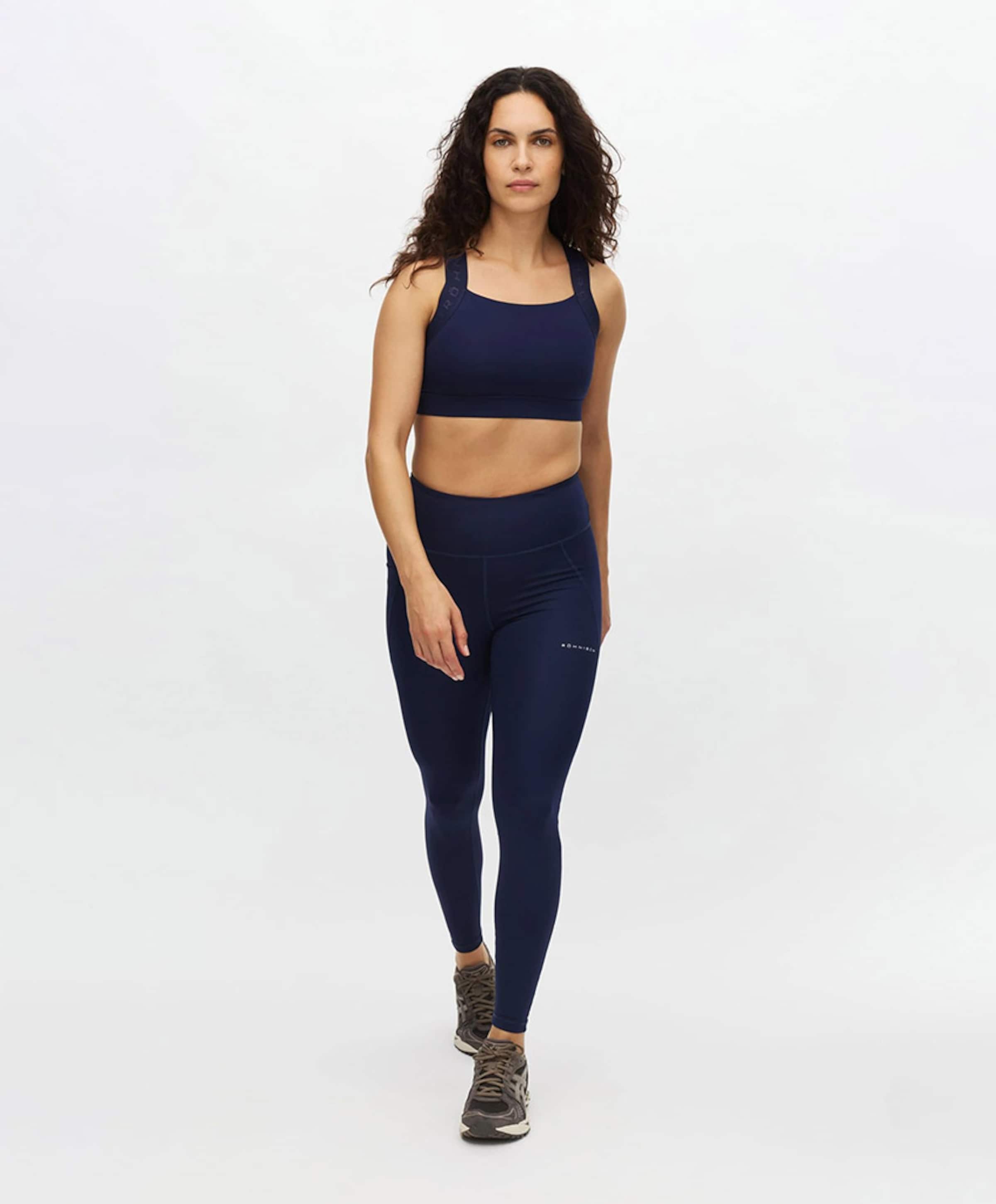 Röhnisch Flattering High Waist tights dames tights blauw
