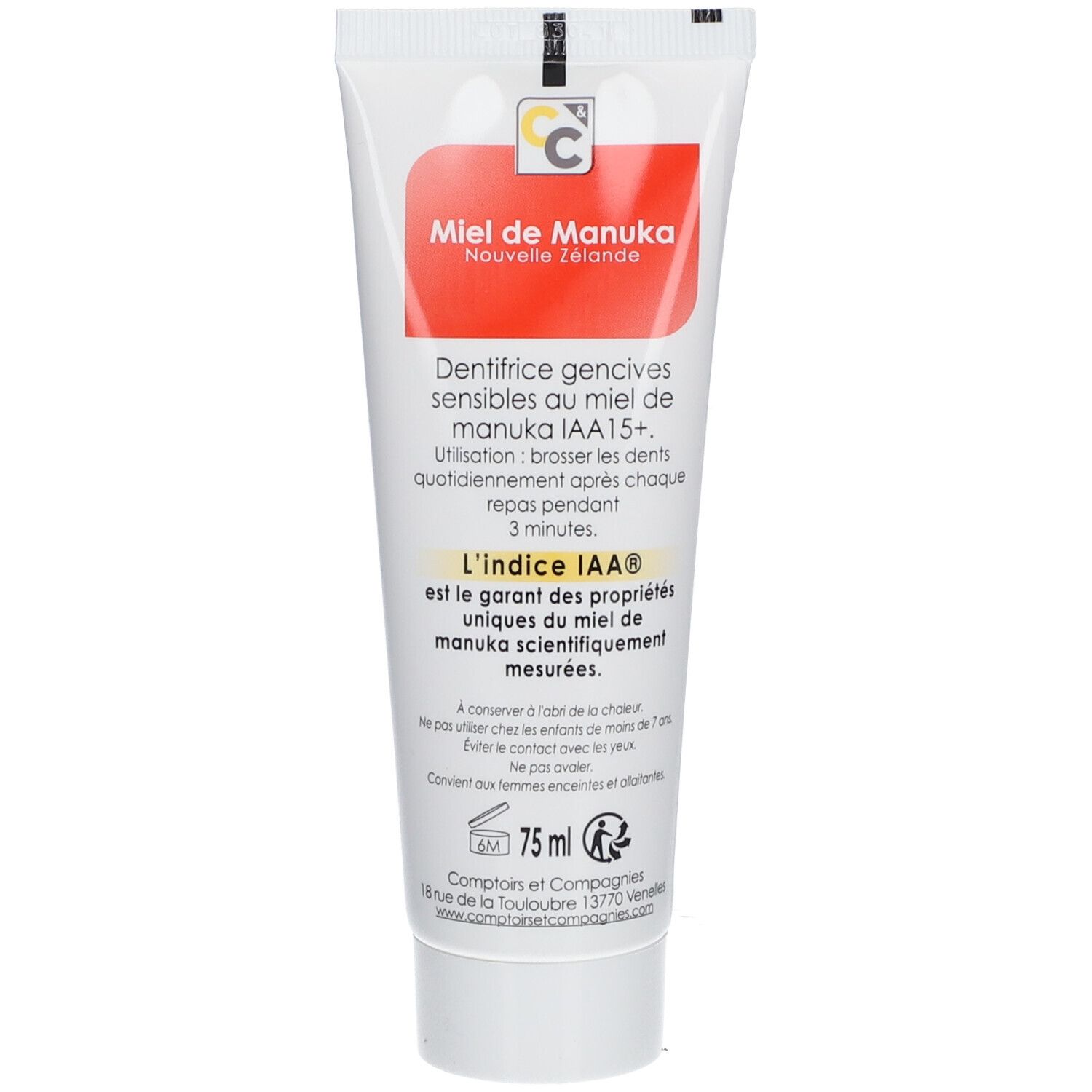 Manuka Zahncreme IAA® 15+