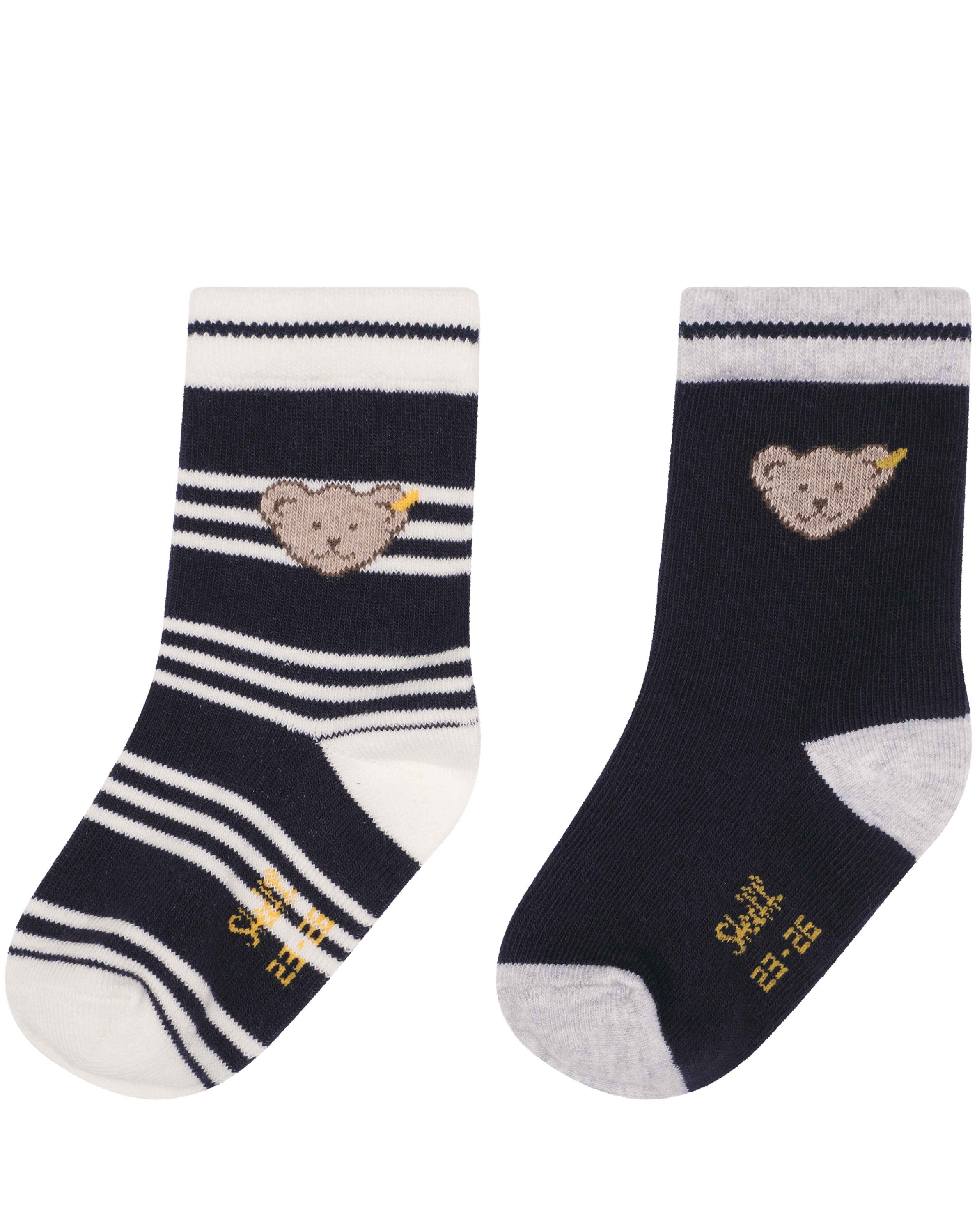 Socken MELKER 2er Pack in steiff navy