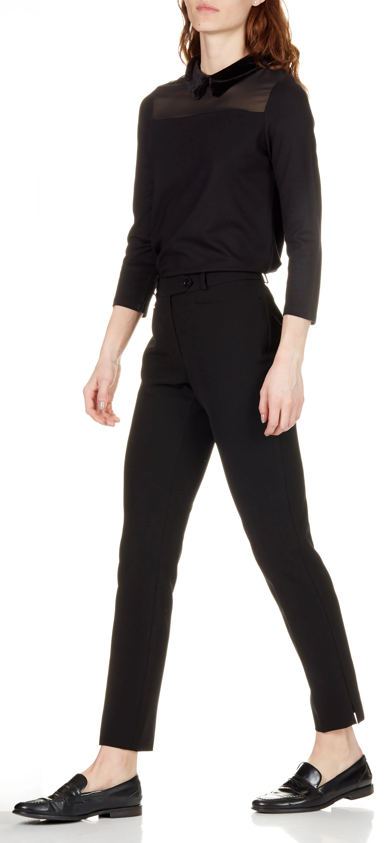 Pantalon droit | Noir