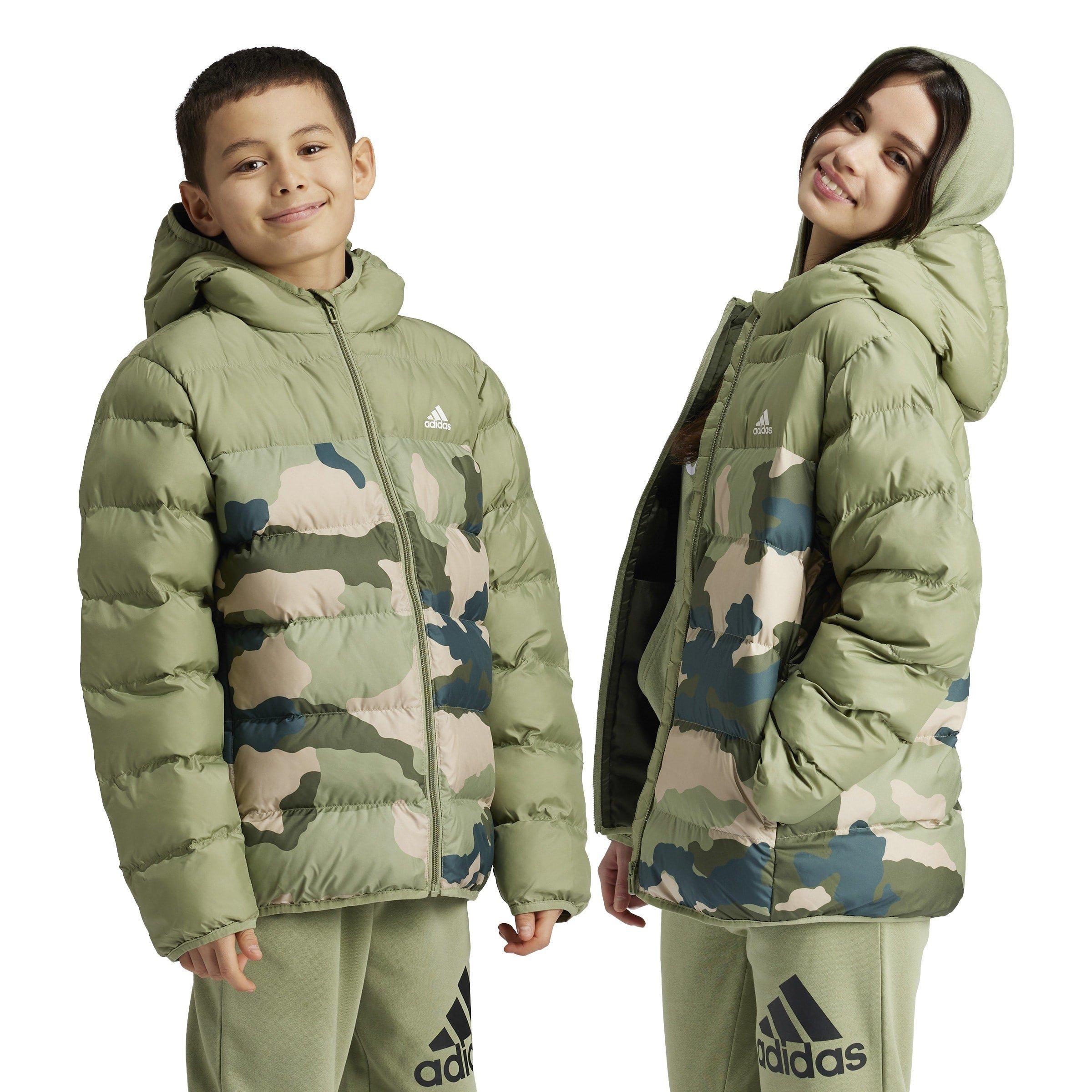 adidas Synthetic Down Allover Print Junior Jacket