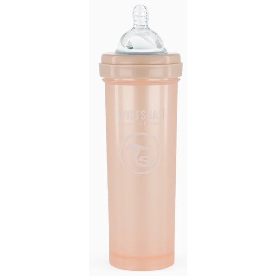Twistshake Babyflasche Anti-Kolik ab 0 Monate 330 ml, Champagne