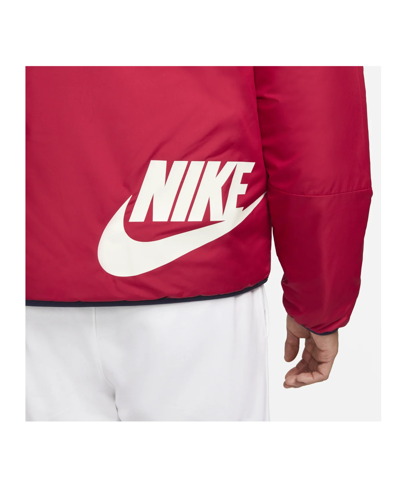 Nike Therma-FIT Legacy Reversible Jacke Rot F687