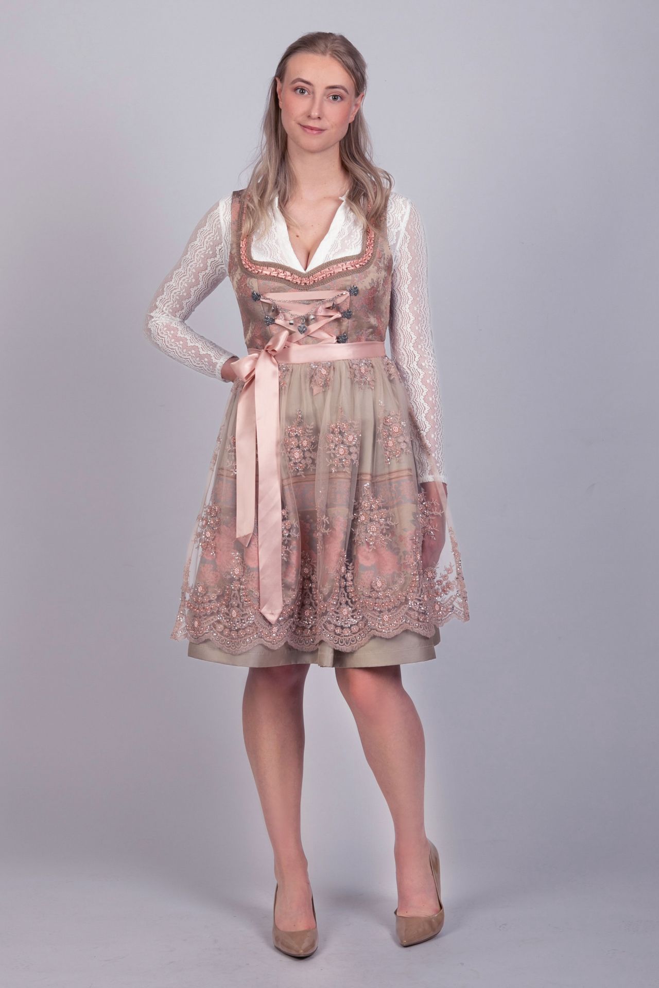 Mini Dirndl 2-teilig Rosalie