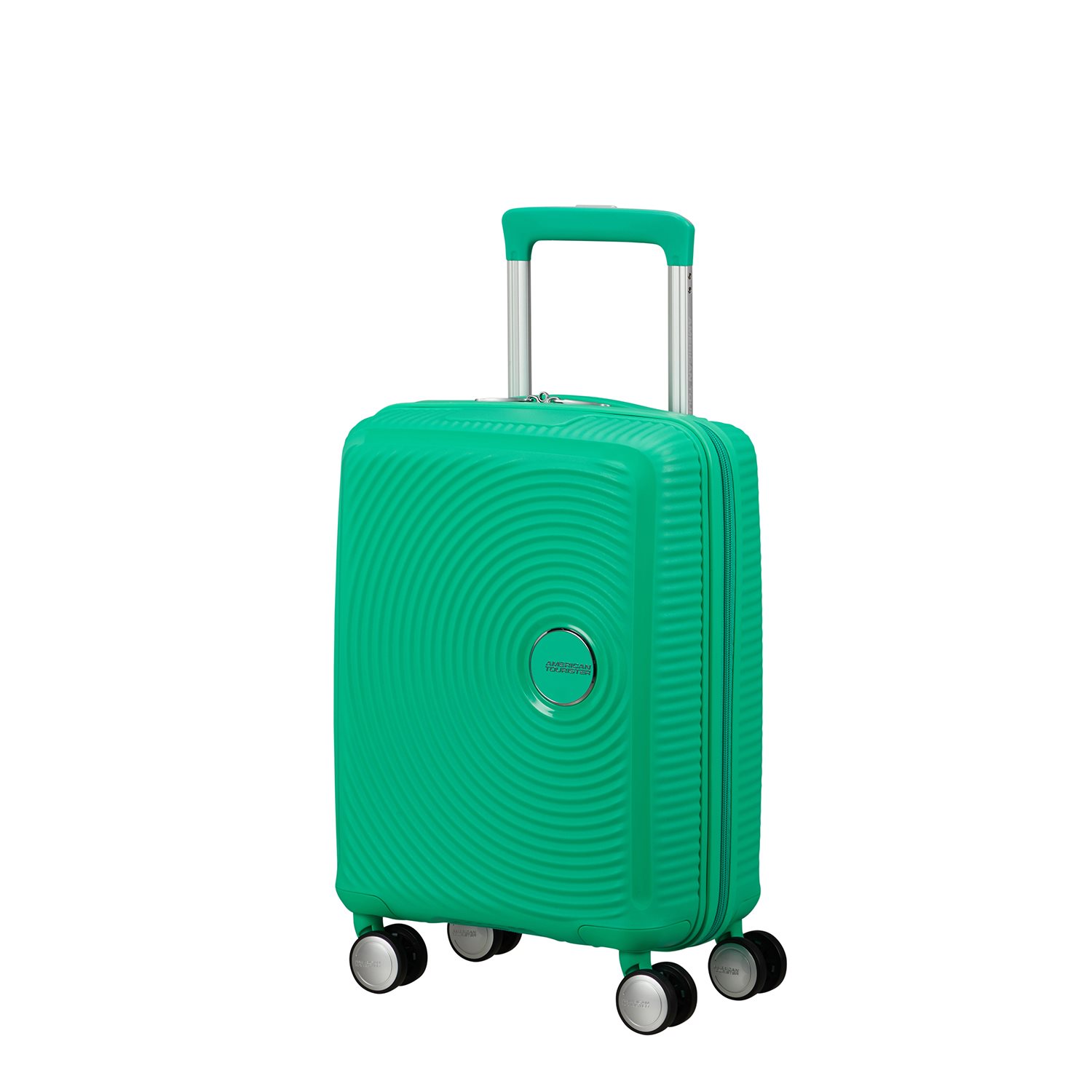 American Tourister Soundbox Mini Spinner 47 bright green