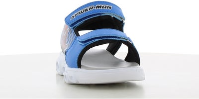 Marvel Spiderman Blinkende Sandaler, Cobalt Blue/Black