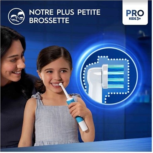 Brossette dentaire Oral B PRO KIDS SPIDERMAN X3 ENFANT