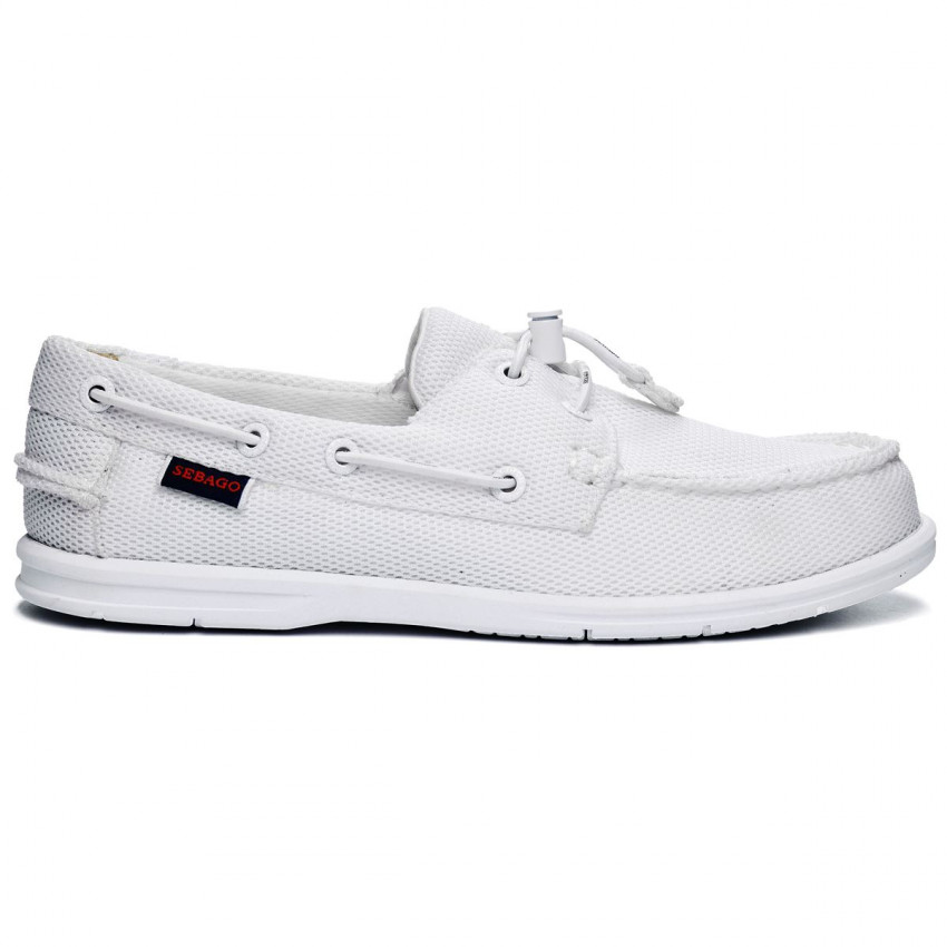 NAPLES TECH W White-MOCASSIN POUR FEMME EN MESH