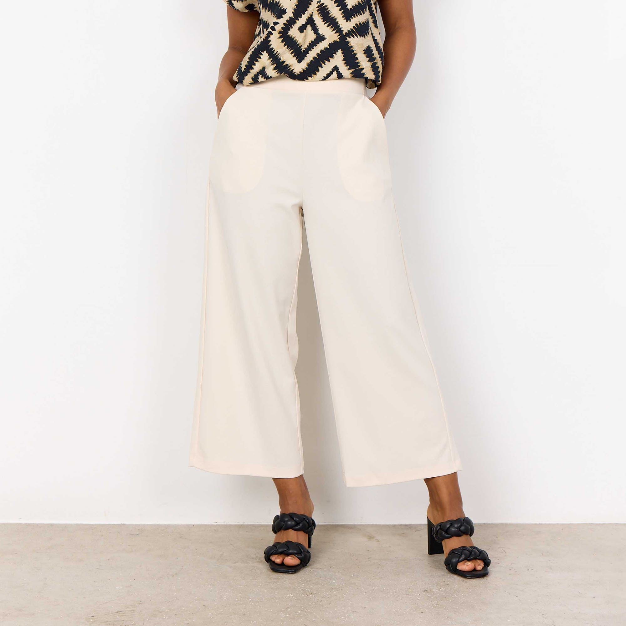Pantalon Femme beige