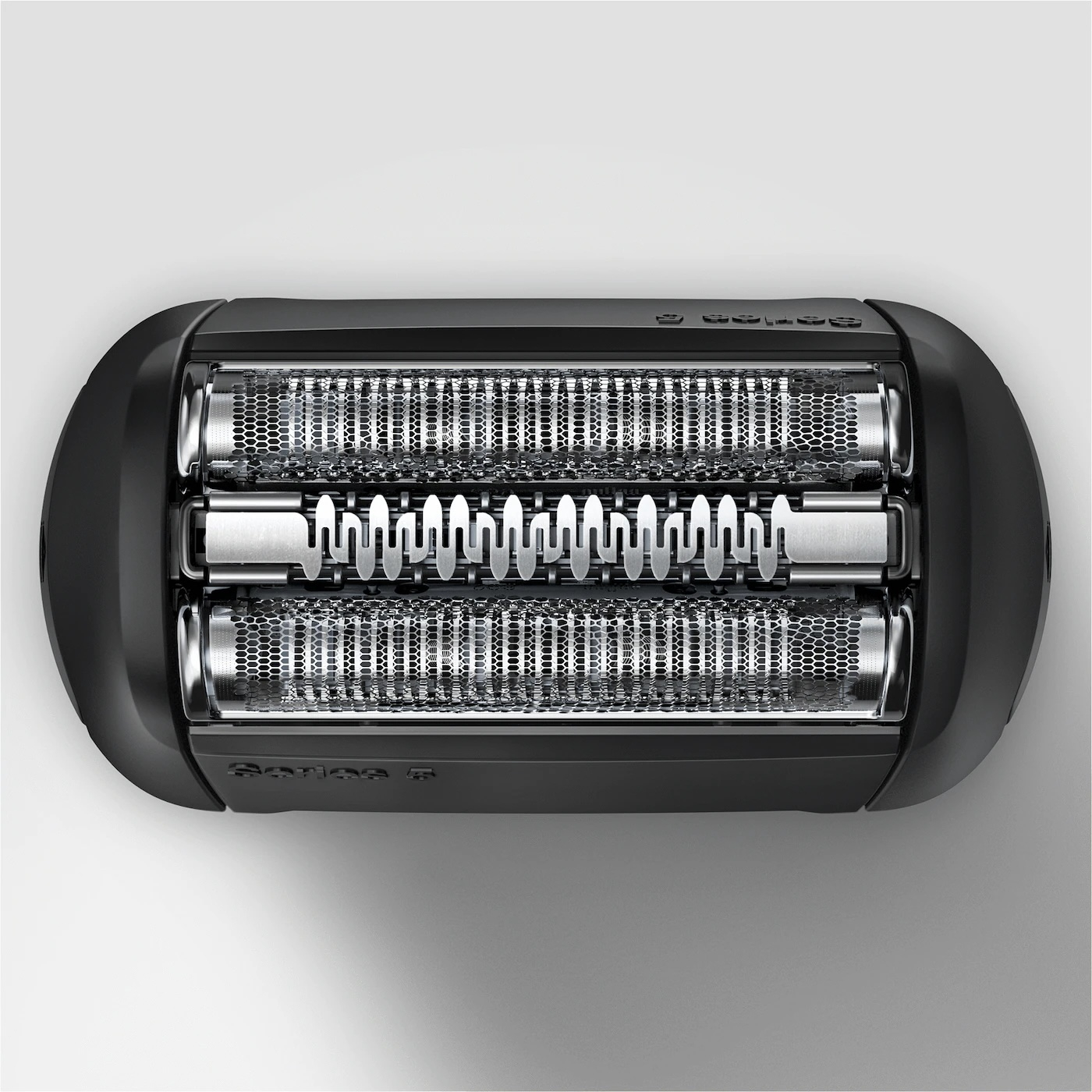 Series 5 52B Scherkopf Kassette BeardTrimmer Gesichts Haarentfernung Ersatz Rasierklinge - Silber / Schwarz