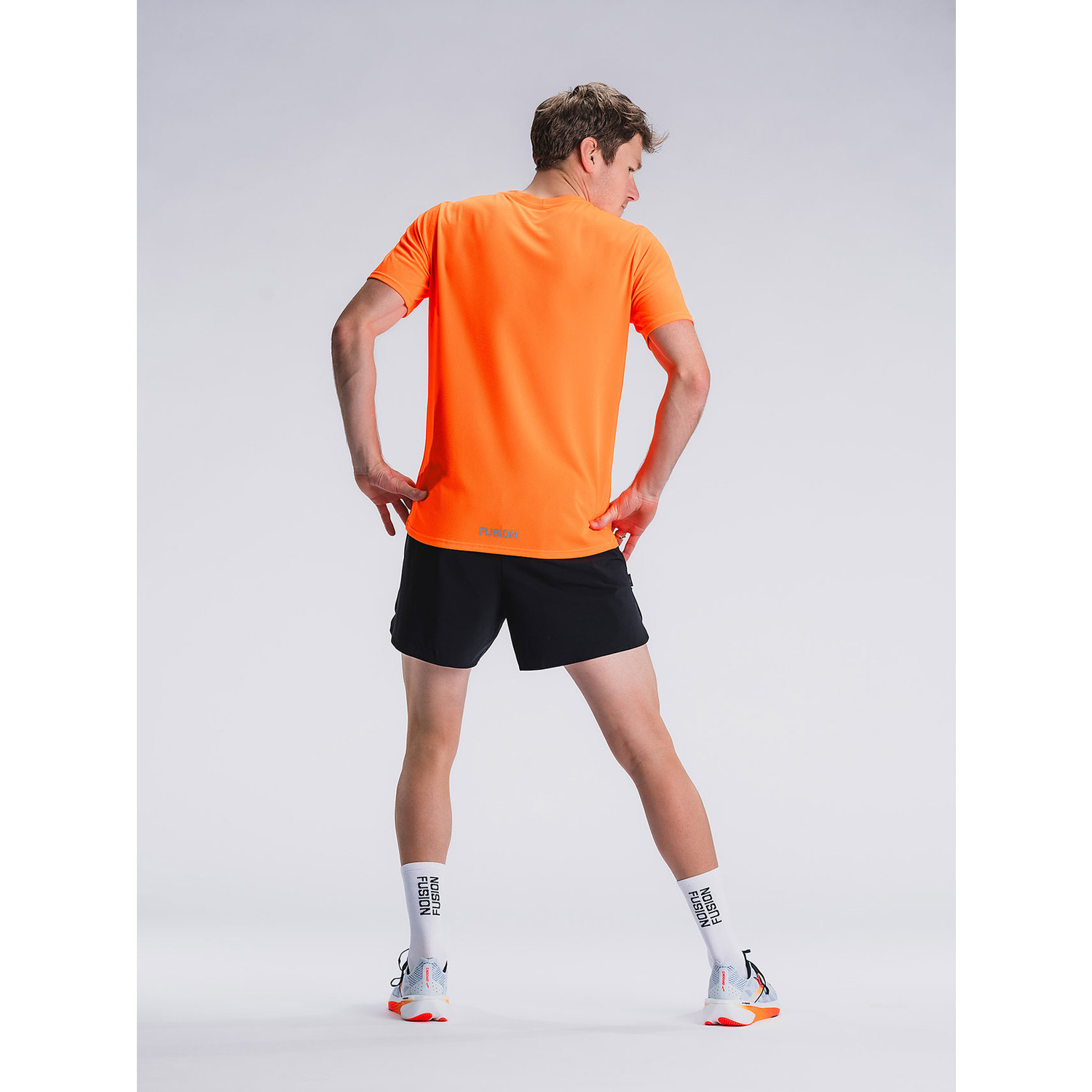 Fusion Run Shirt Short Tight Set Men