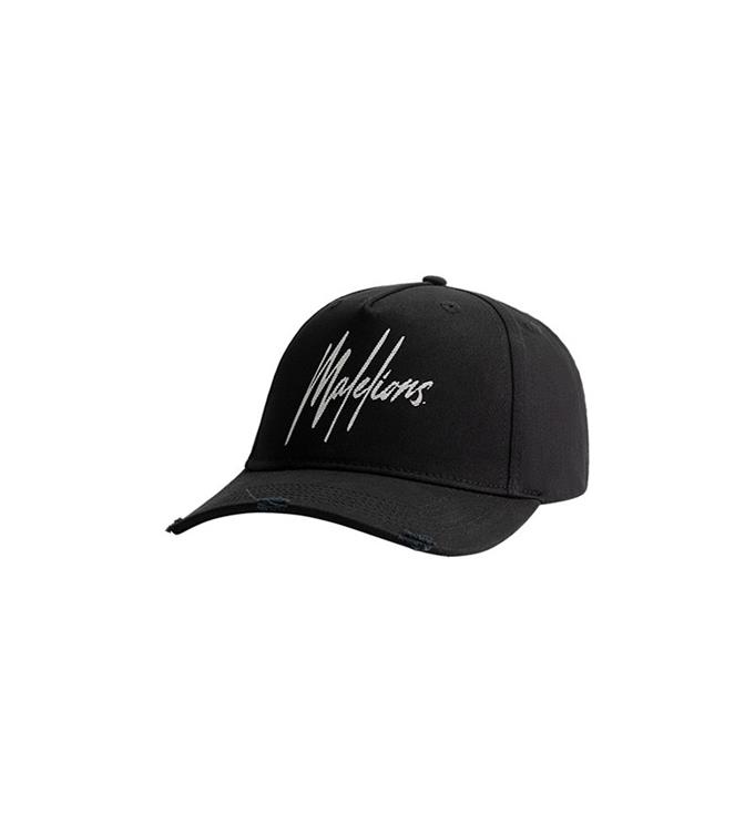 Malelions Men Striped Signature Cap