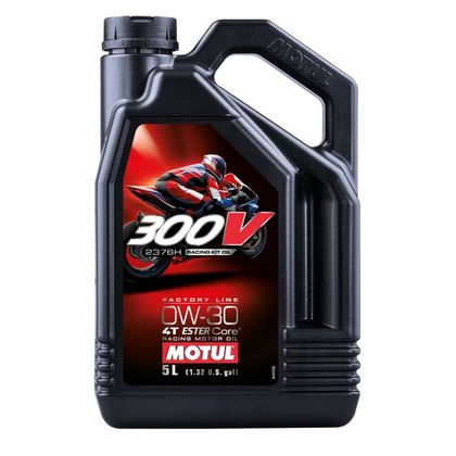 Huile moteur Motul 300V R.K.O 2376H 0W-30 5L Universel