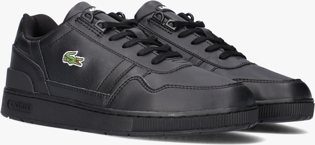 LACOSTE zwarte lacoste lage sneakers t-clip j