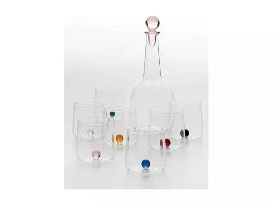 Verre borosilicaté Bilia Tumbler Zafferano lot de 6 pièces en Vert
