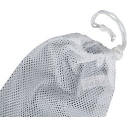Set de 2 filets à linge, à cordon de serrage, blanc