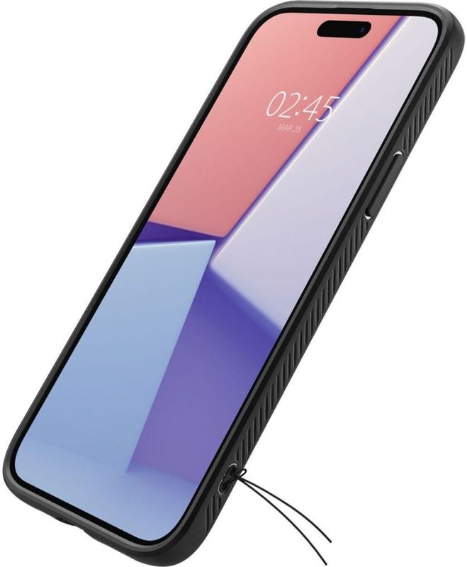Spigen - Liquid Air - Hoesje - Zwart - TPU