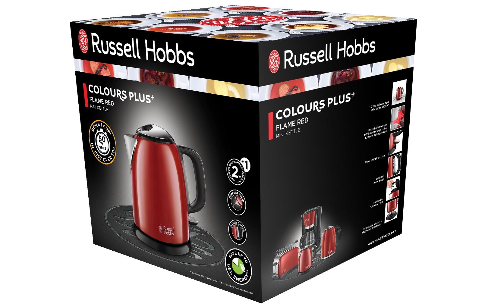 RUSSELL HOBBS Wasserkocher »24992-70 Colours Plus« 1 l 2400 W