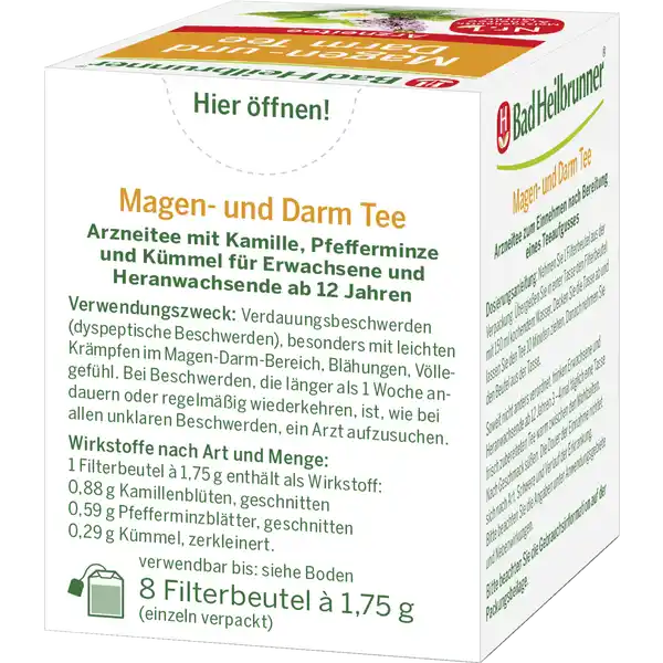 Magen- und Darm Tee