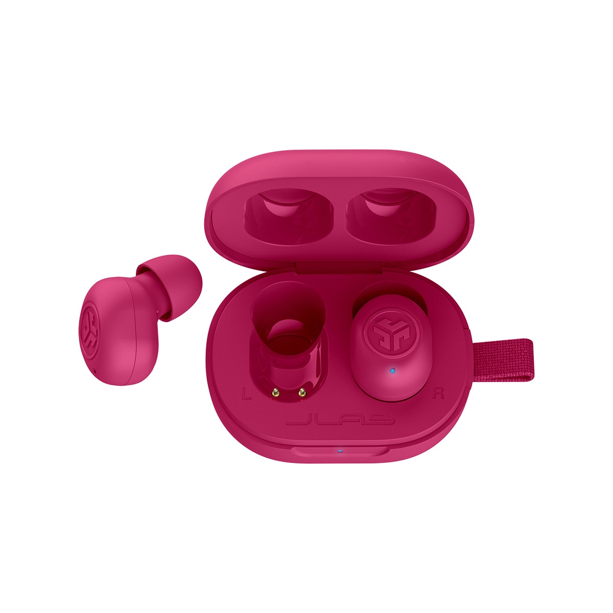 JLab Jbuds Mini helt trådløse in-ear hodetelefoner (rosa)