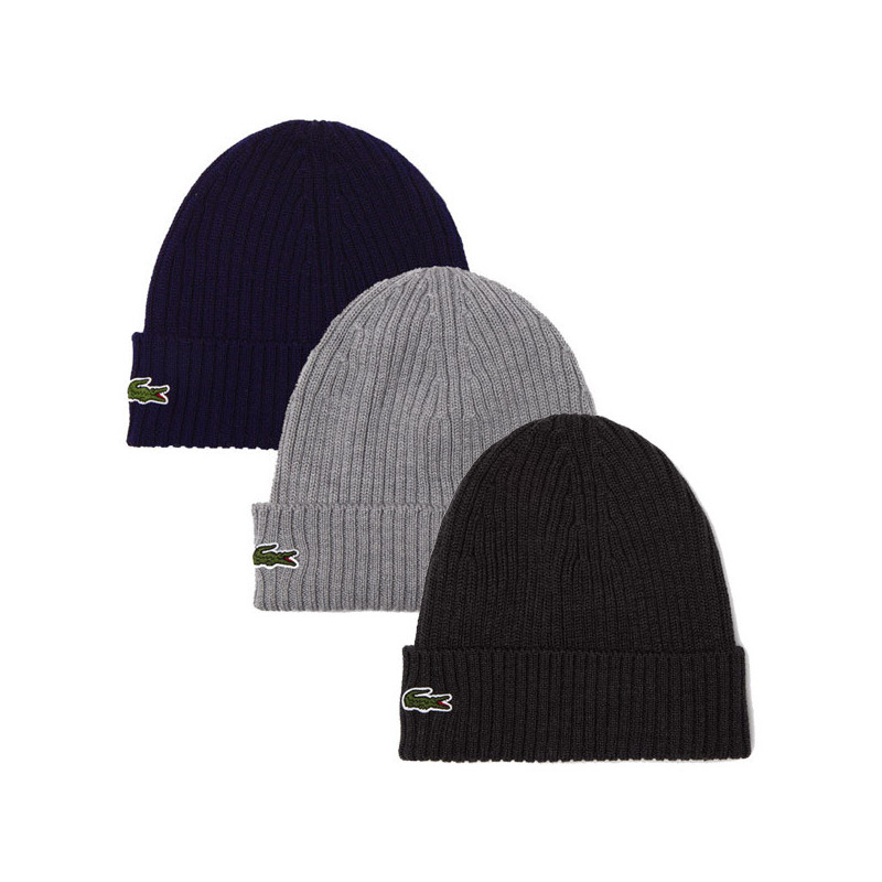 Bonnet Lacoste unisexe en laine