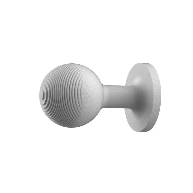 Tonone One Knob wandlamp LED oplaadbaar Smokey Black