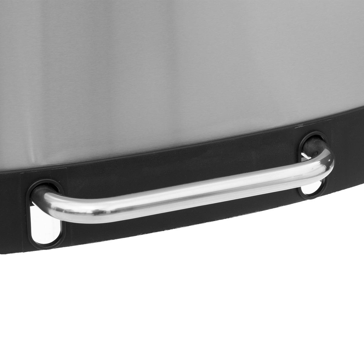 POUBELLE METAL 50L INOX ARIANE