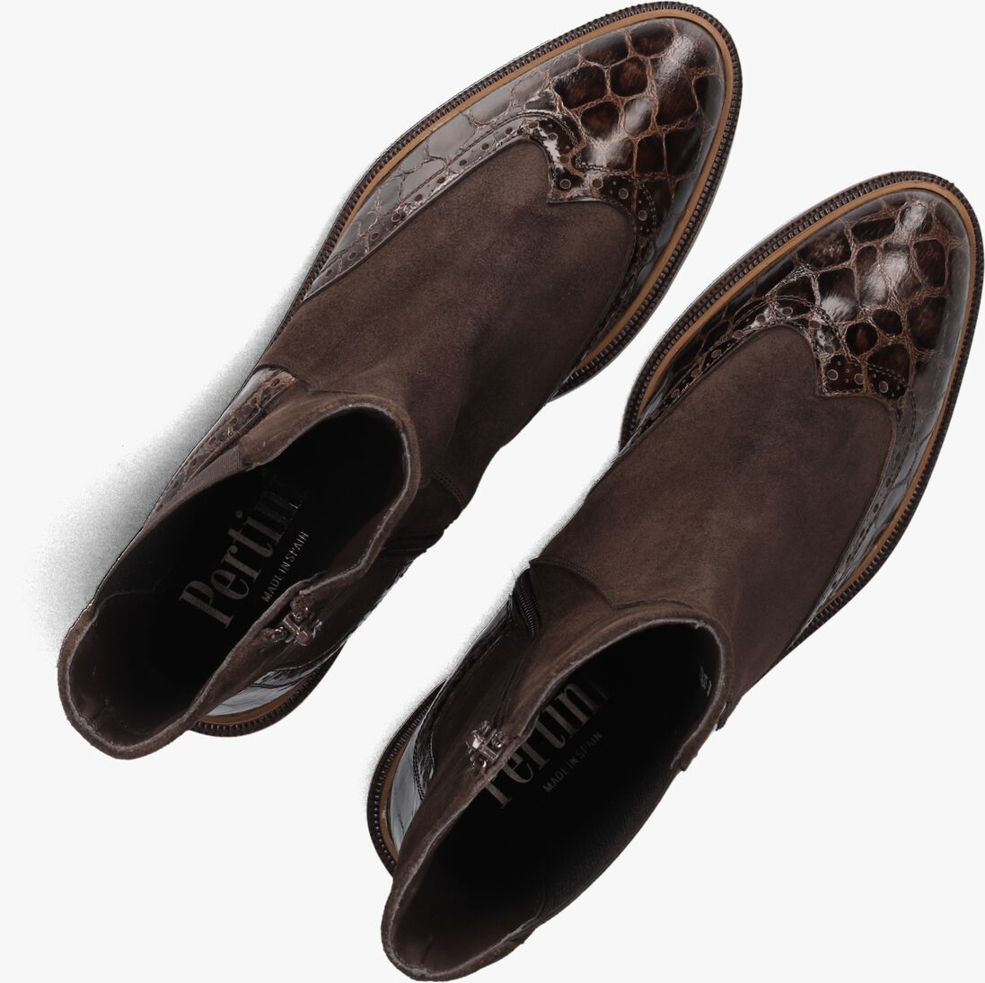 bruine pertini chelsea boots 33063