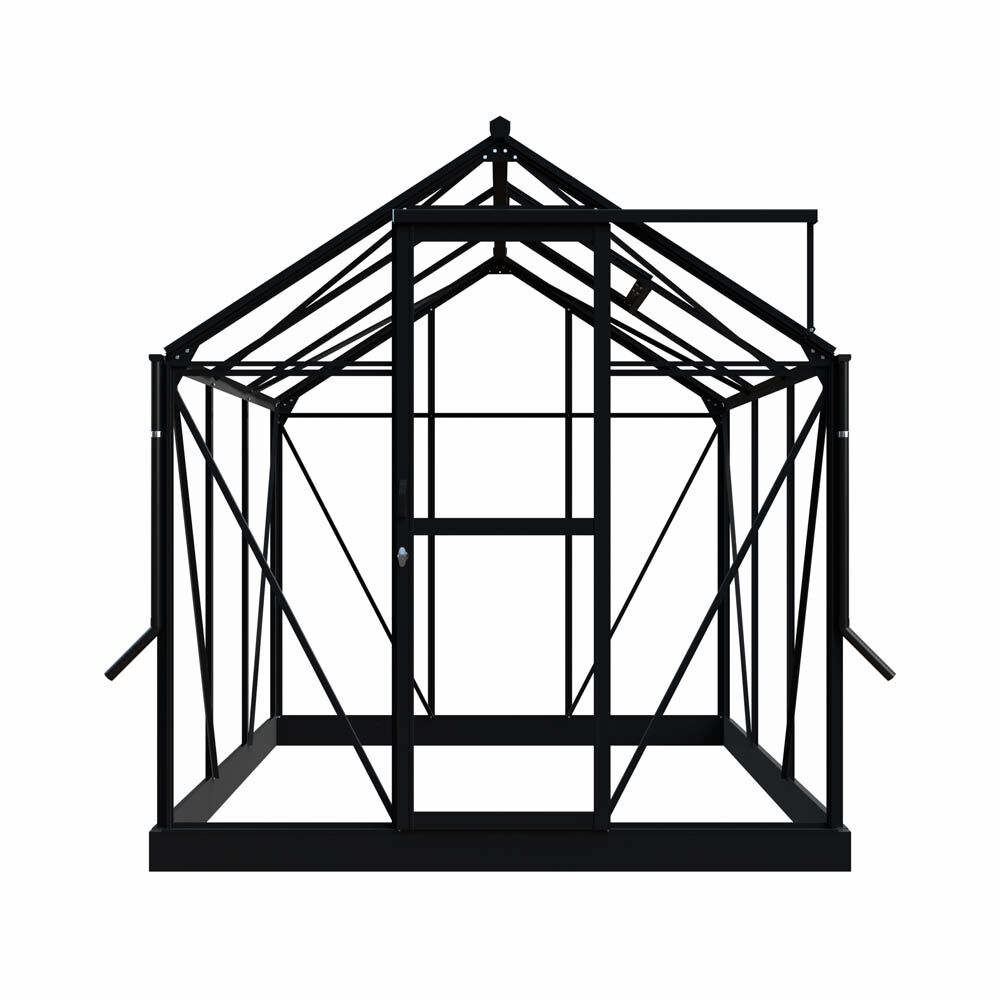 Royal Well Mary I - Tuinkas - zwart - 241x212x222 cm - Veiligheidsglas