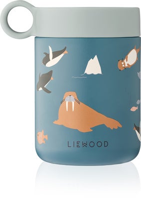 LIEWOOD Kian  Mønstret Mattermos, Arctic Sea/Ocean view