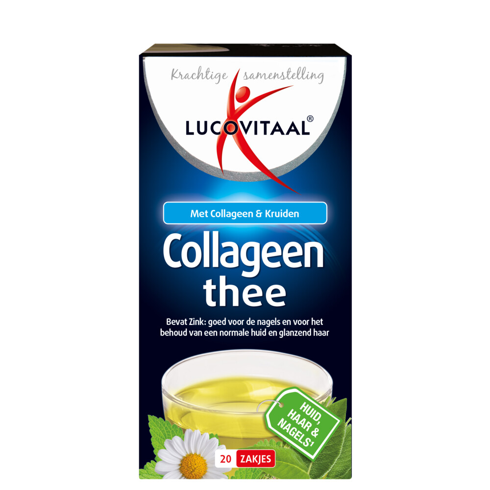 3x Lucovitaal Thee Collageen Beauty20 stuks