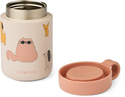 LIEWOOD Kian  Mønstret Mattermos, Cats & Dogs/Sandy