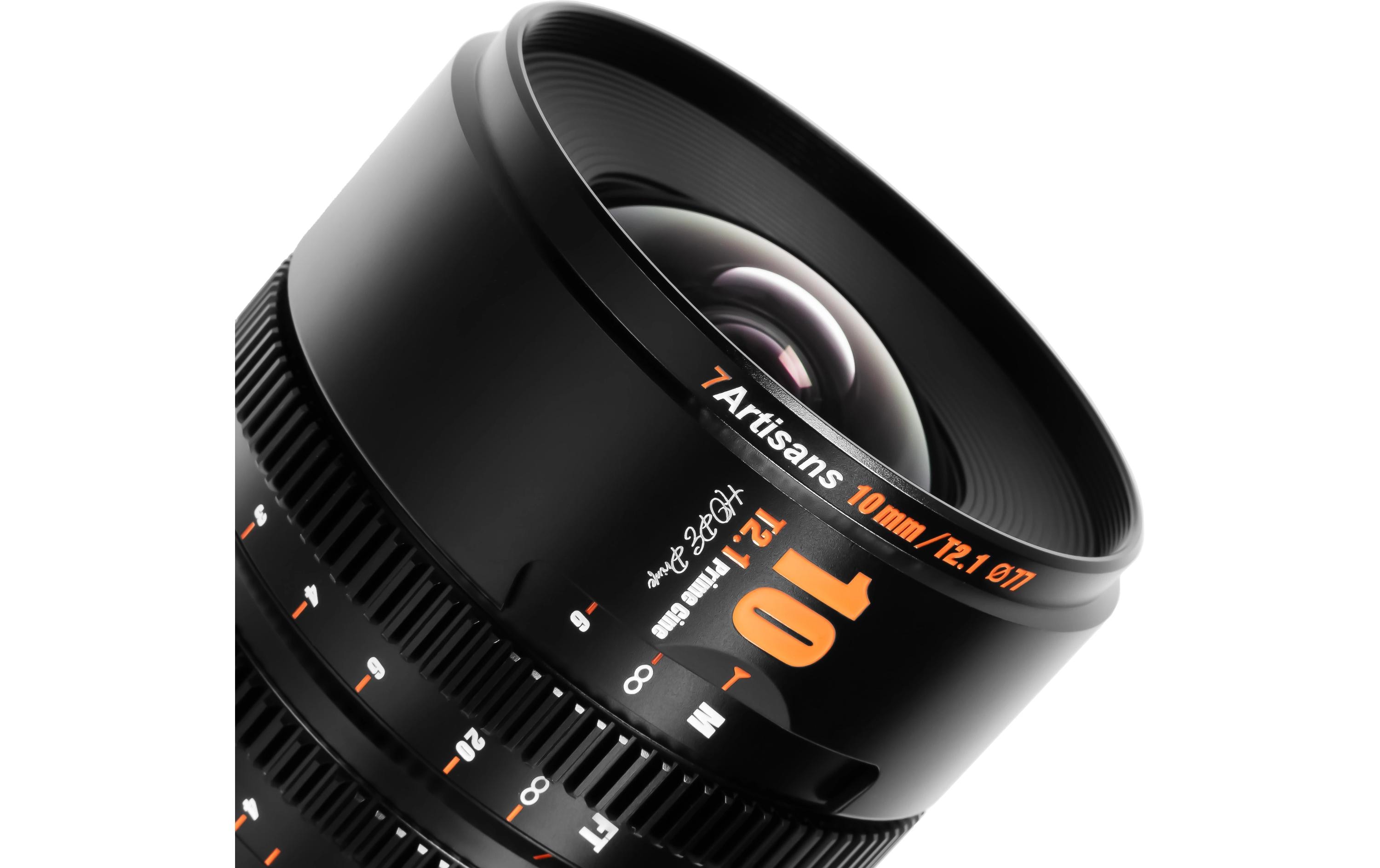 Festbrennweite 10mm T/2.1 – Canon RF<br>Kompaktes, leichtes Objektiv für Kameras mit Super35-Sensoren