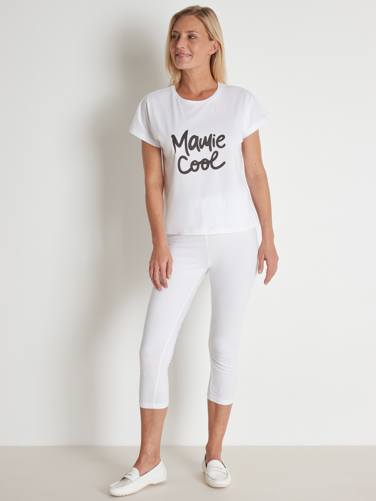 Lot de 2 leggings courts
