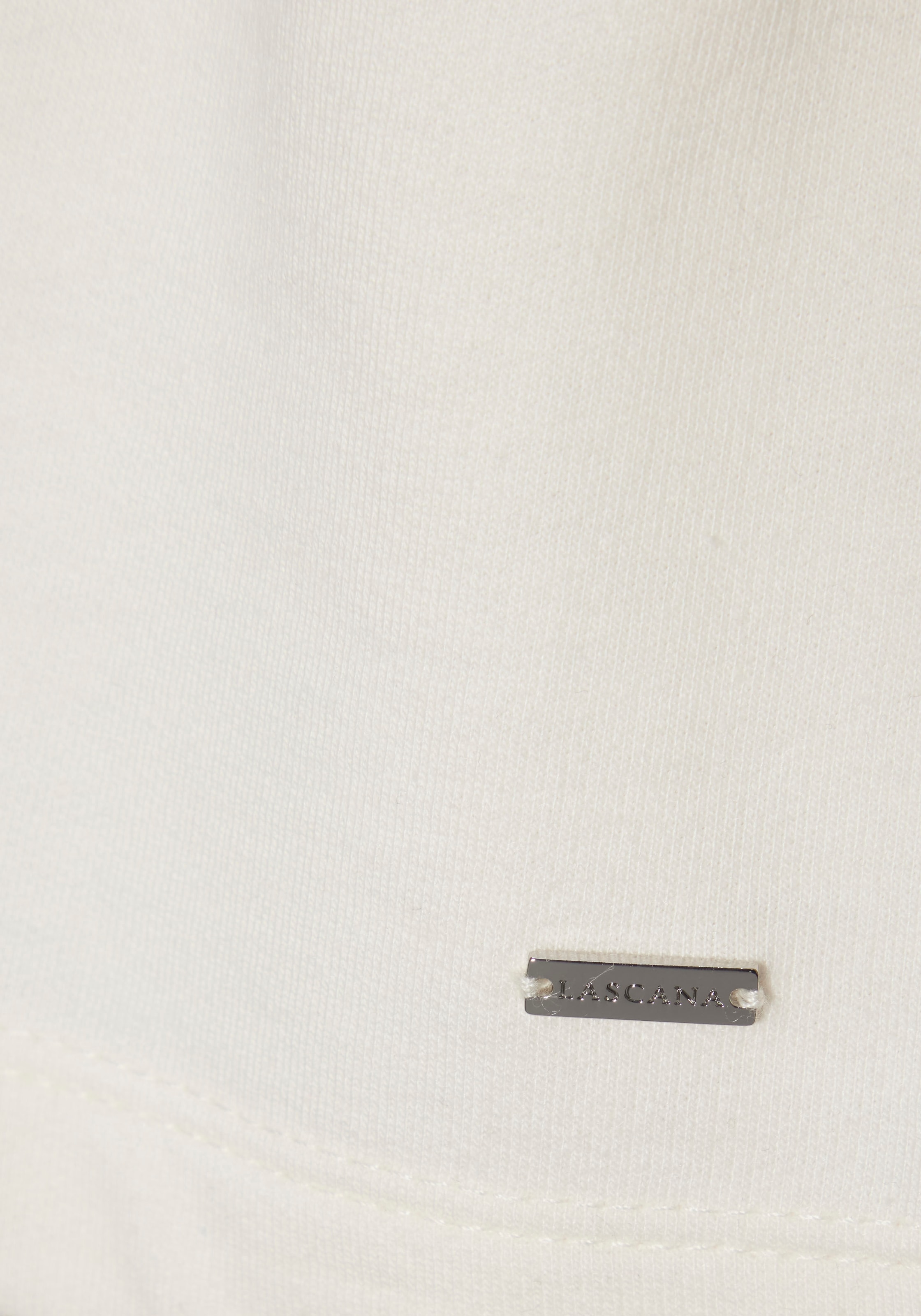 LASCANA Sweatjacke , mit Tunnelzug in der Taille, Loungewear