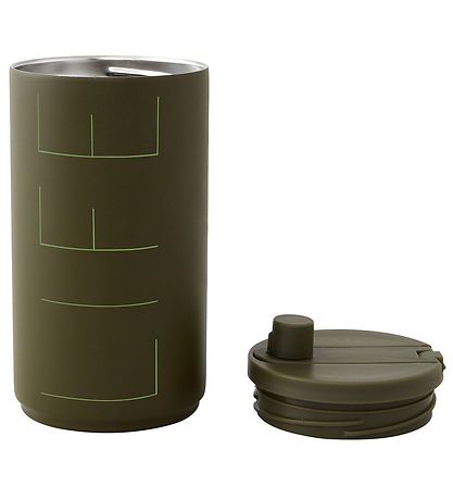 Design Letters Thermobecher - Travel - 350 ml - Olive