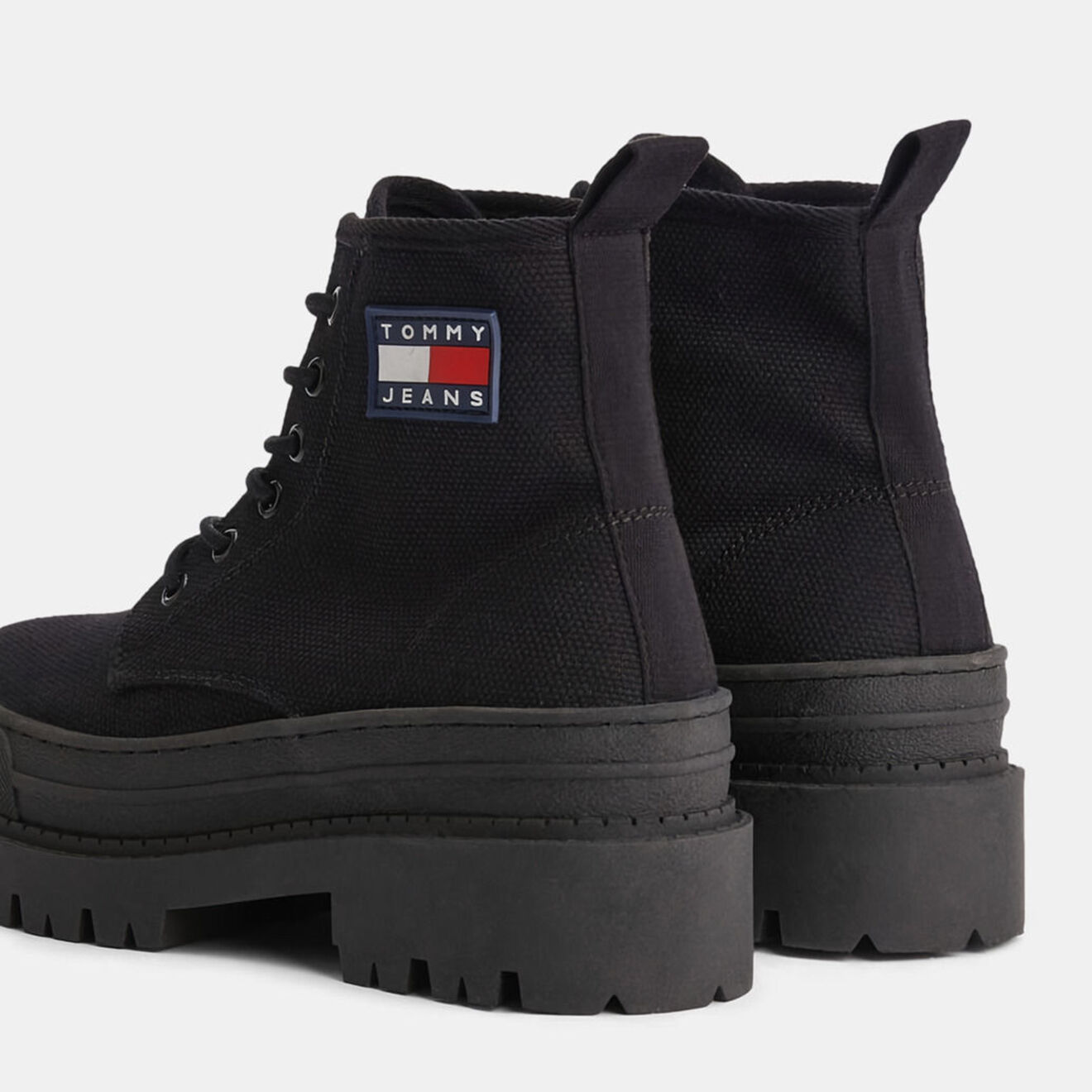 Tommy Hilfiger Boots Foxing noires
