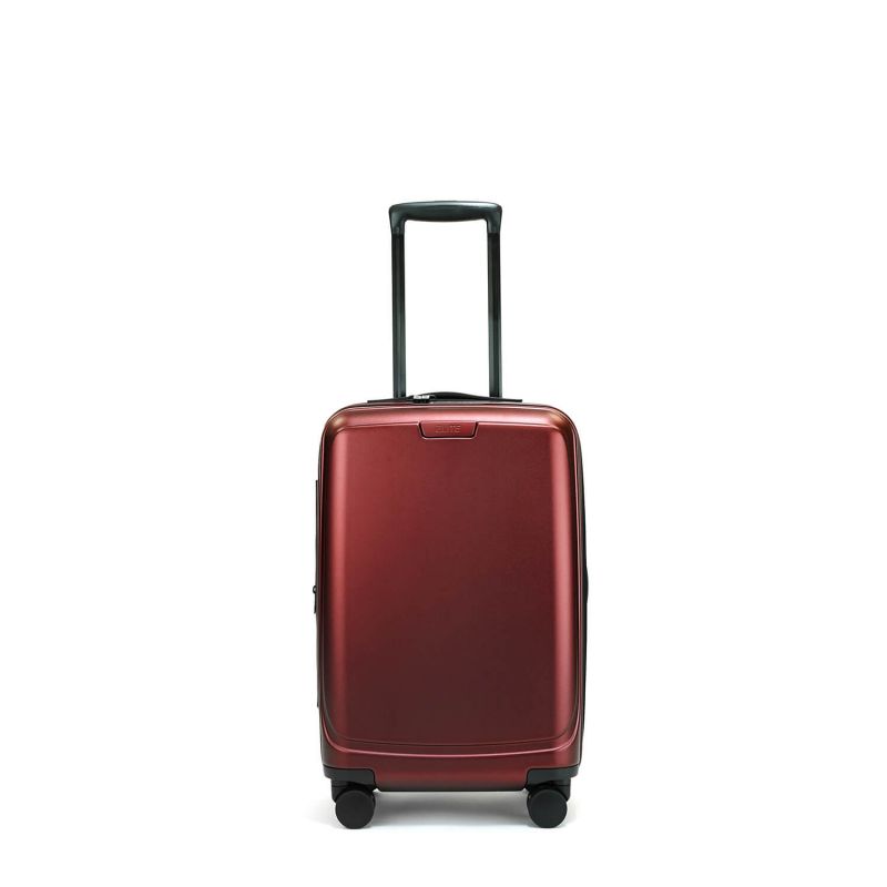 Valise cabine rigide Pure Mate Extensible 55cm Bordeaux